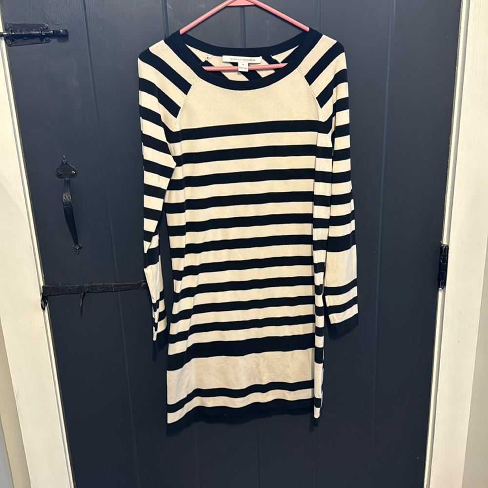 Diane Von Furstenburg sweater dress.
